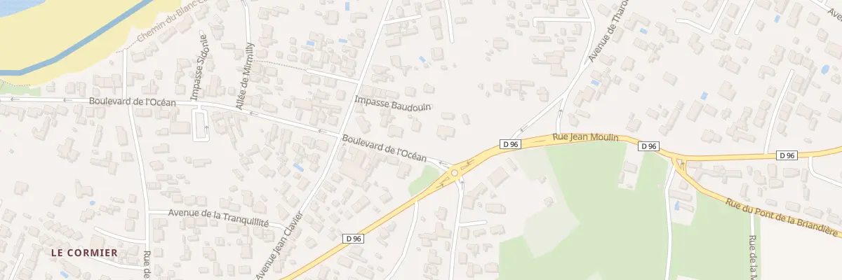 Plan du 2B Bd de l’Océan à La Plaine-sur-Mer