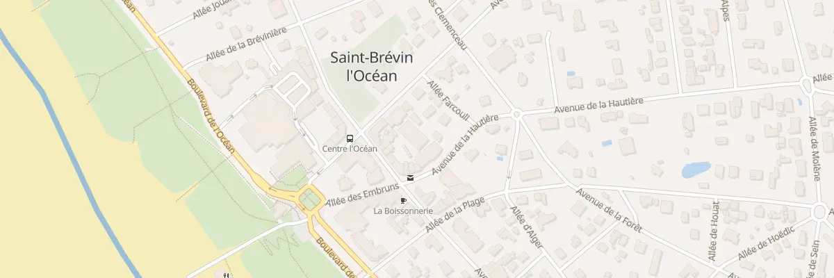 Plan du 10 All de la Tour Carrée à Saint-Brevin-les-Pins