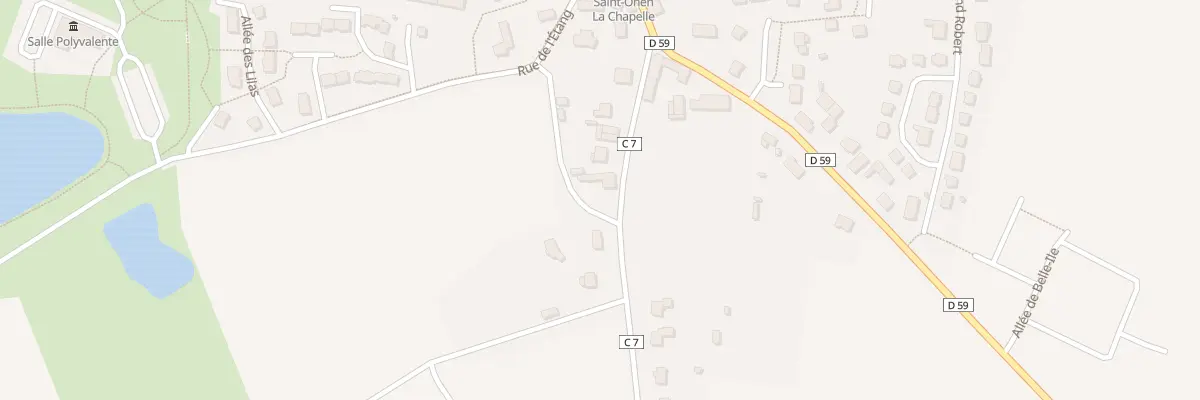 Plan du 12 Rue du Pont Thomas à Saint-Onen-la-Chapelle