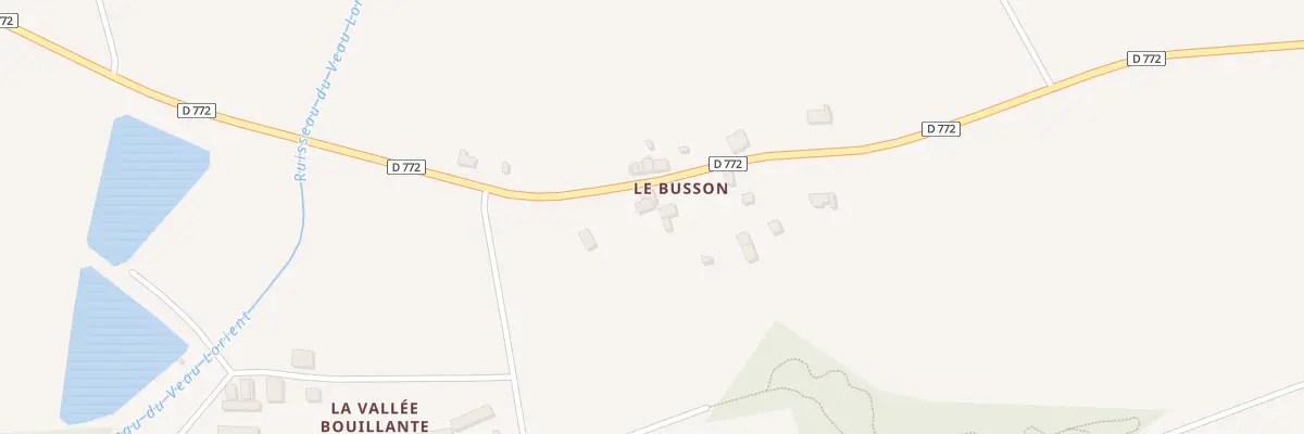 Plan du 5051 Le Busson à Porcaro