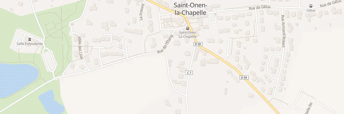 Plan du 9 Rue de l’Etang à Saint-Onen-la-Chapelle