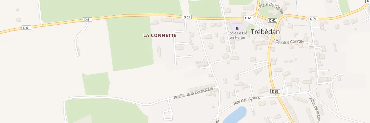 Plan du 11 Le Clos de la Maison à Trébédan
