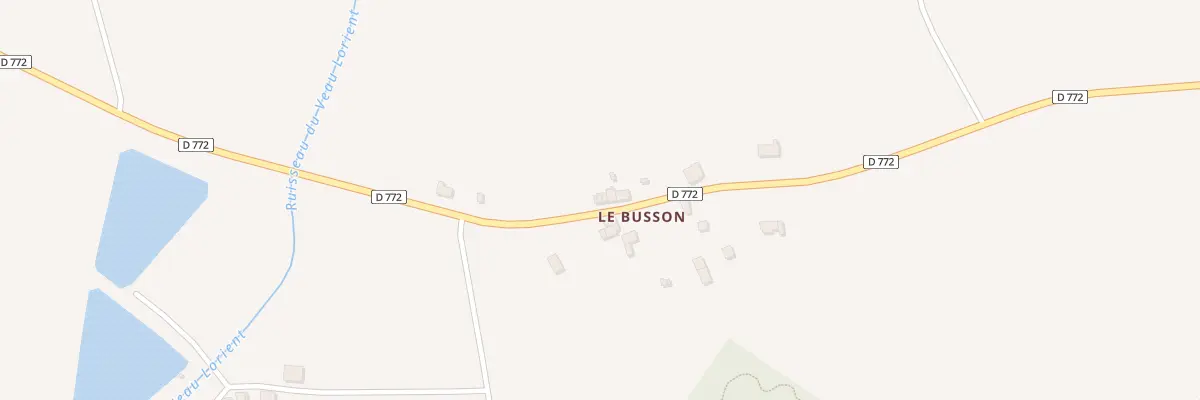 Plan du 5234 Le Busson à Porcaro