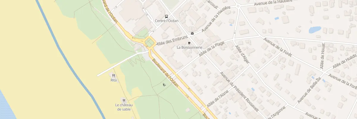 Plan du 67 Bd de l’Océan à Saint-Brevin-les-Pins