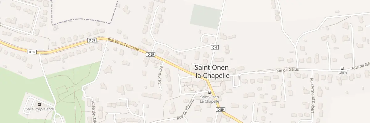 Plan du 12 Rue de la Fontaine à Saint-Onen-la-Chapelle