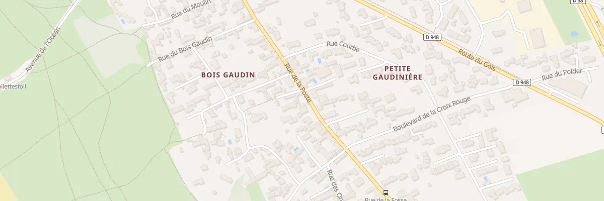 Plan du 58 Rue de la Poste à Barbâtre