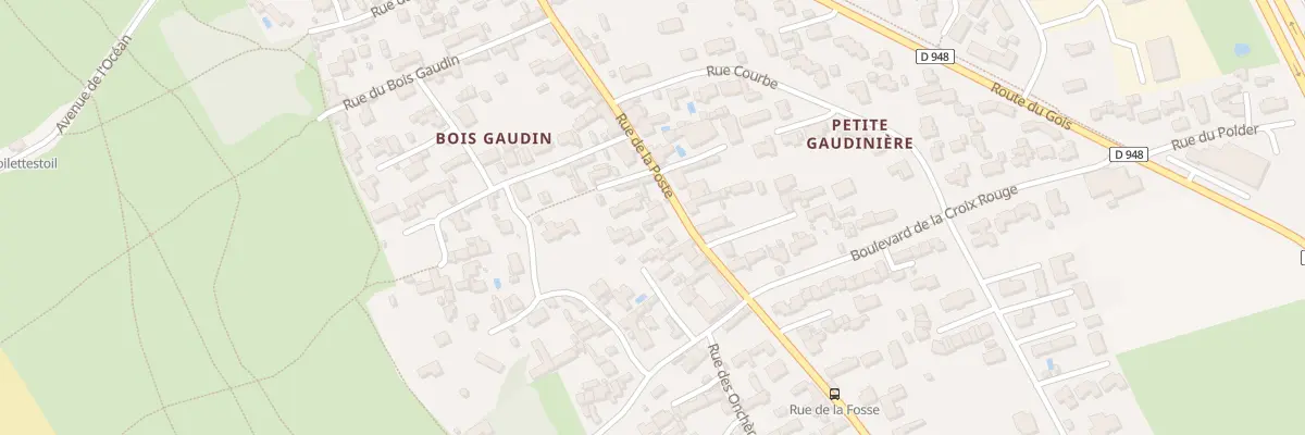 Plan du 60 Rue de la Poste à Barbâtre