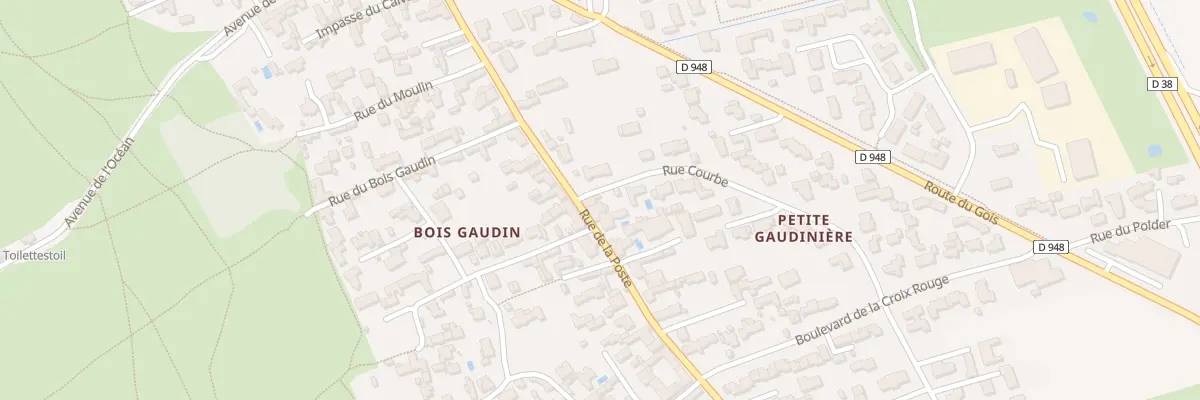 Plan du 53 Rue de la Poste à Barbâtre