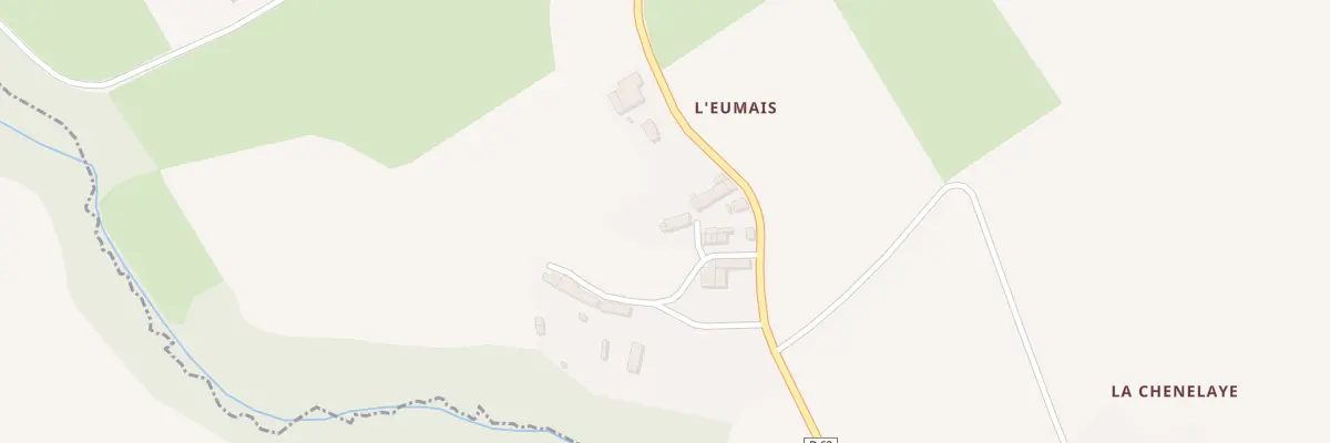 Plan du 14 L’Eumais à Créhen