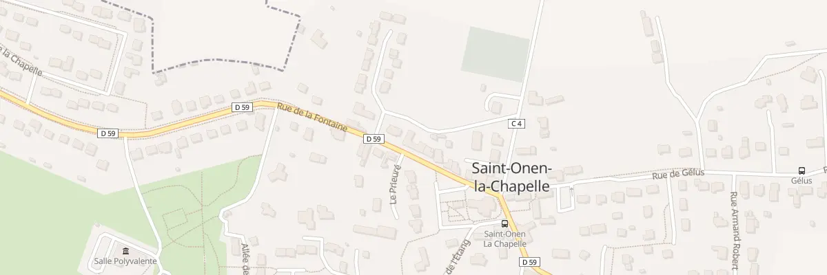 Plan du 18 Rue de la Fontaine à Saint-Onen-la-Chapelle