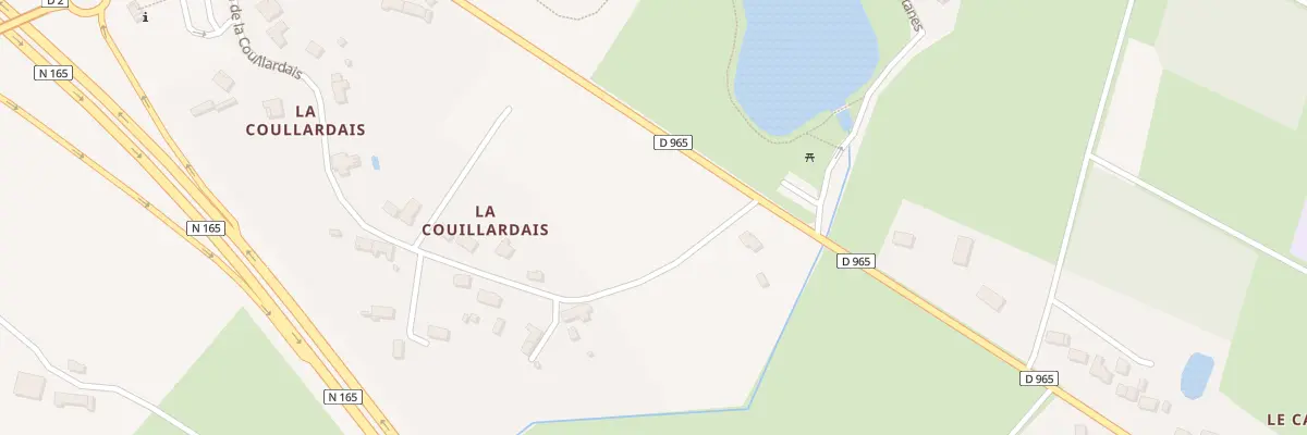 Plan du 33 La Couillardais à Missillac