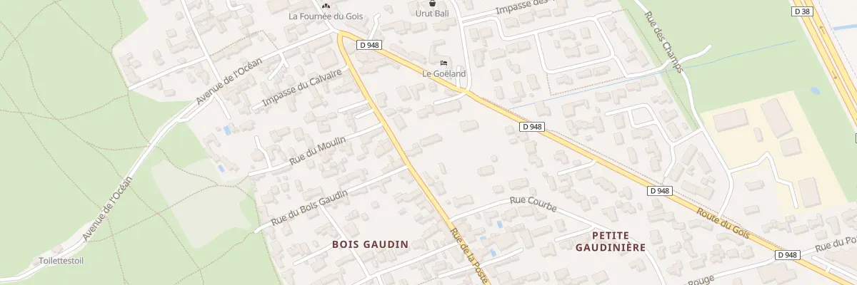Plan du 24 Rte du Gois à Barbâtre