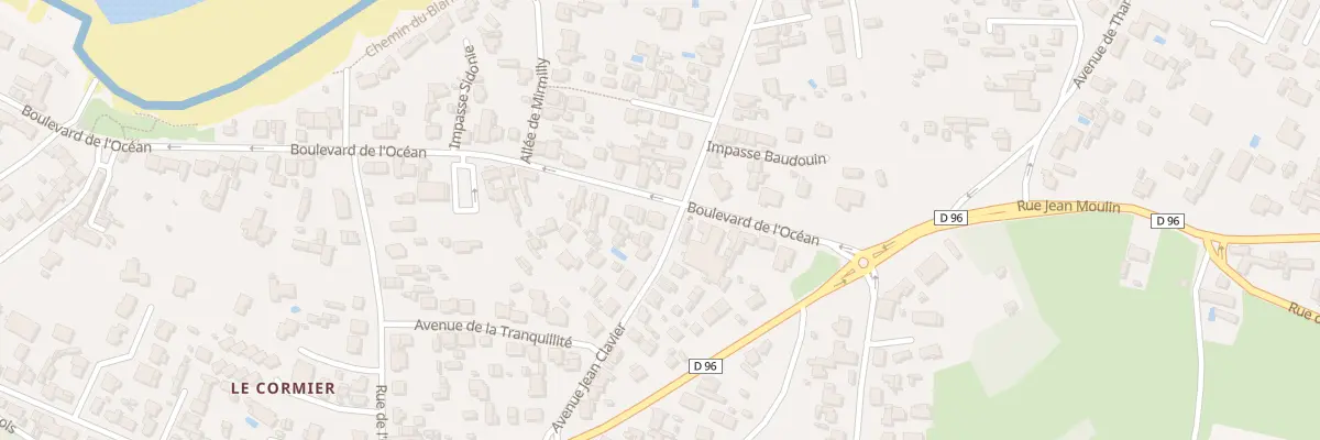 Plan du 11 Bd de l’Océan à La Plaine-sur-Mer