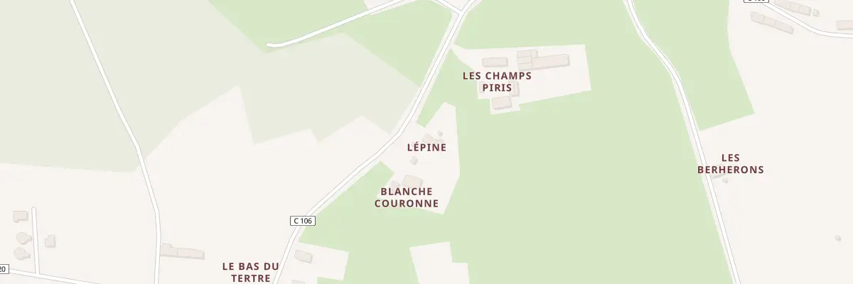 Plan du 5771 L’Epine à Paimpont