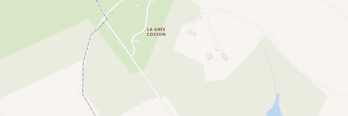 Plan du 3 La Cossonnais à Crossac