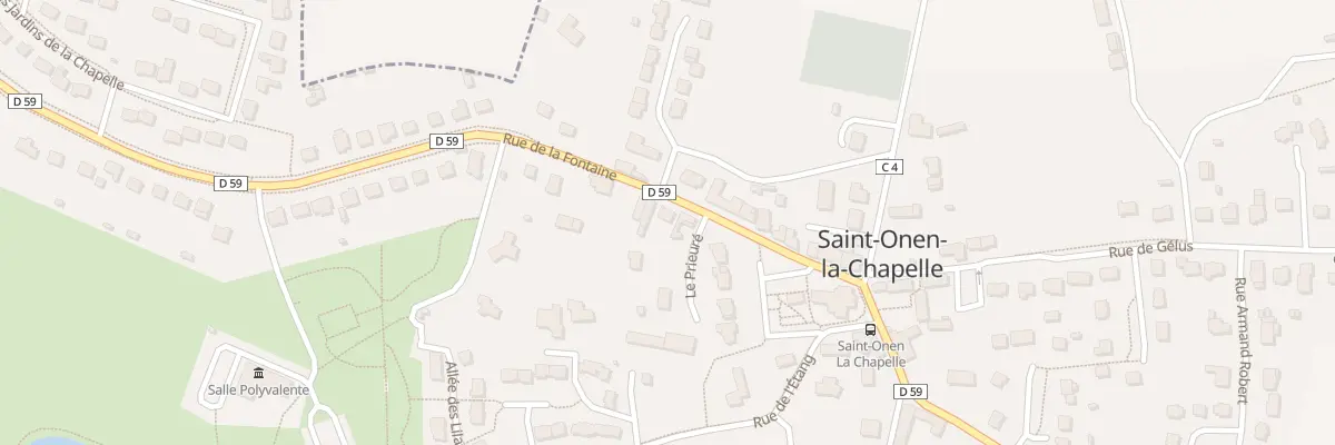 Plan du 5 Rue de la Fontaine à Saint-Onen-la-Chapelle