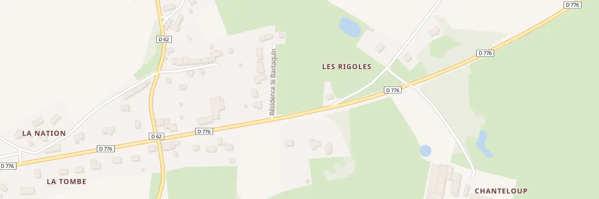 Plan du 8 Res du Bastaquin à La Landec