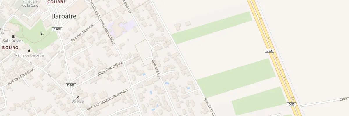 Plan du 60 Rue de la Corde à Barbâtre