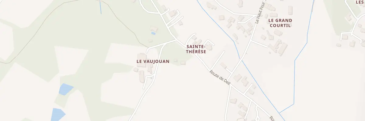 Plan du 5915 Le Vaujouan à Allaire