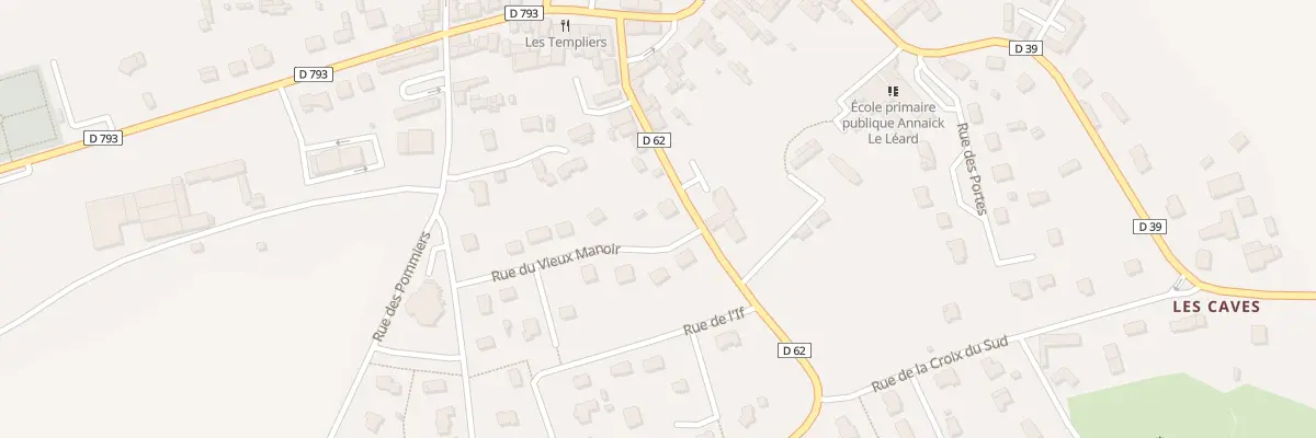 Plan du 5649 Rue du Vieux Manoir à Yvignac-la-Tour