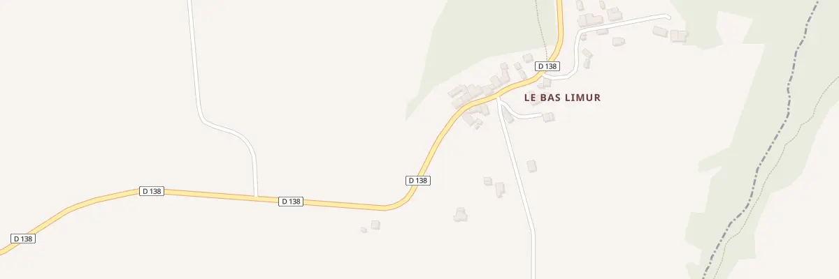 Plan du 1 Le Bas Limur à Peillac