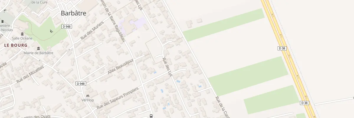 Plan du 58 Rue de la Corde à Barbâtre