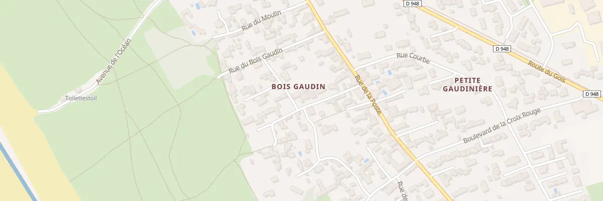 Plan du 18 Rue des Tamaris à Barbâtre