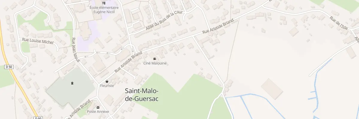 Plan du 46 Rue Aristide Briand à Saint-Malo-de-Guersac
