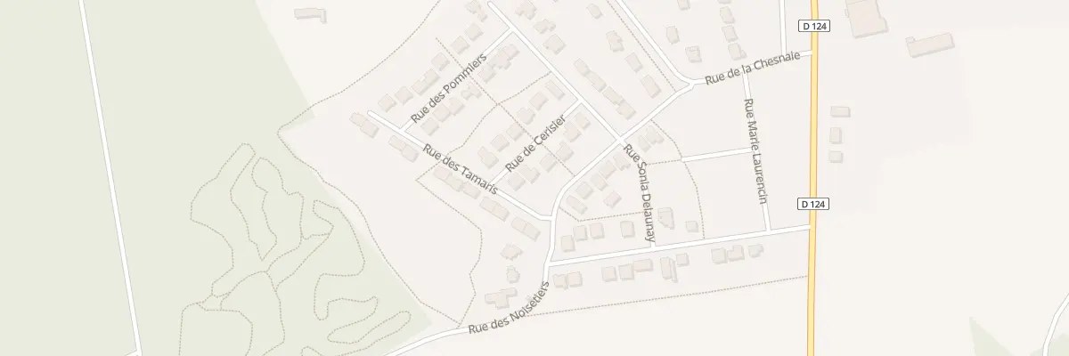 Plan du 7 Rue des Cerisiers à Beignon