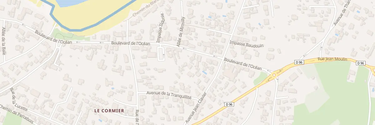 Plan du 23 Bd de l’Océan à La Plaine-sur-Mer