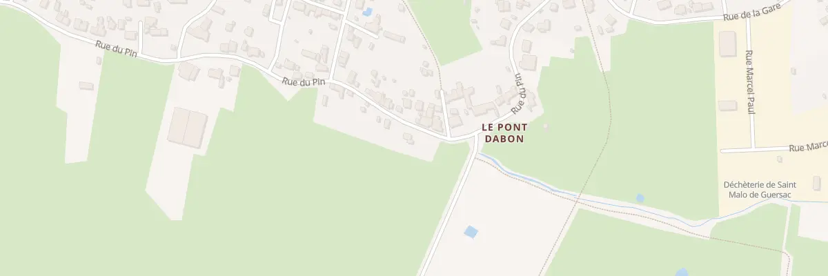 Plan du 98 Rue du Pin à Saint-Malo-de-Guersac