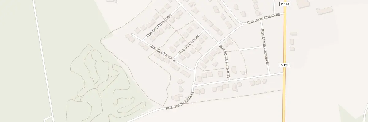 Plan du 9 Rue des Cerisiers à Beignon