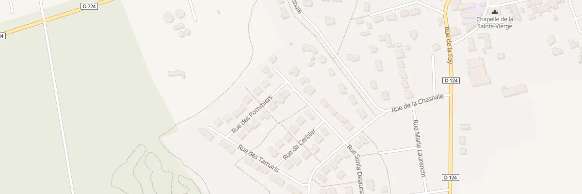 Plan du 1 Rue des Pommiers à Beignon