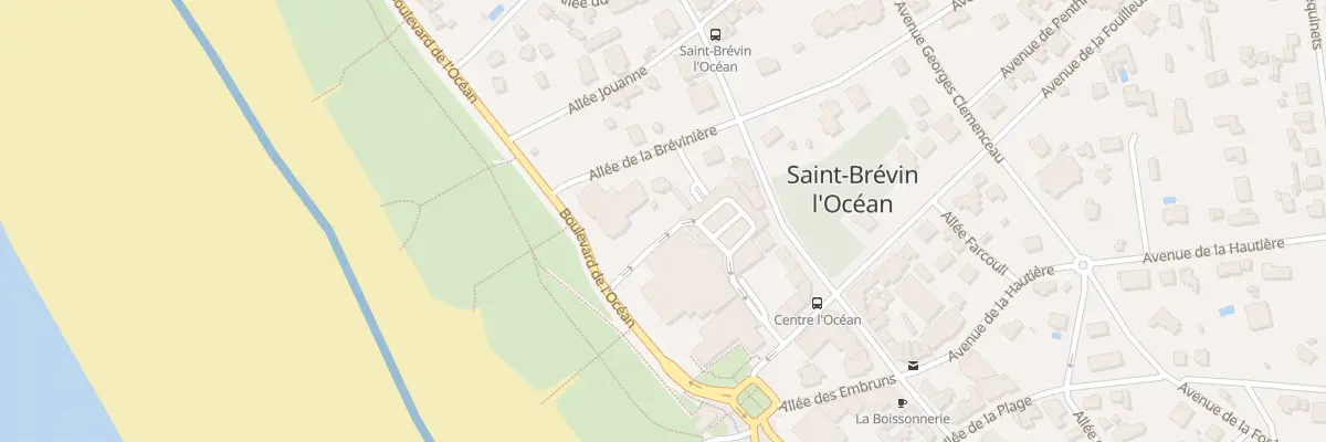 Plan du 53 Bd de l’Océan à Saint-Brevin-les-Pins