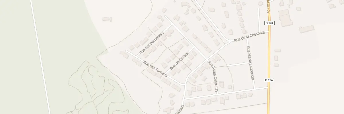 Plan du 6 Rue des Cerisiers à Beignon