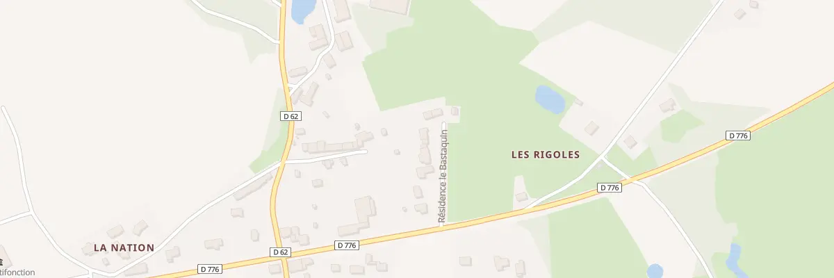 Plan du 9 Res du Bastaquin à La Landec