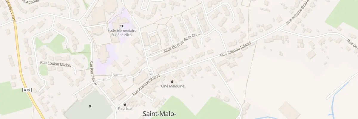 Plan du 37 Rue Aristide Briand à Saint-Malo-de-Guersac