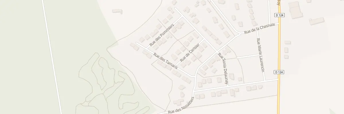 Plan du 10 Rue des Cerisiers à Beignon