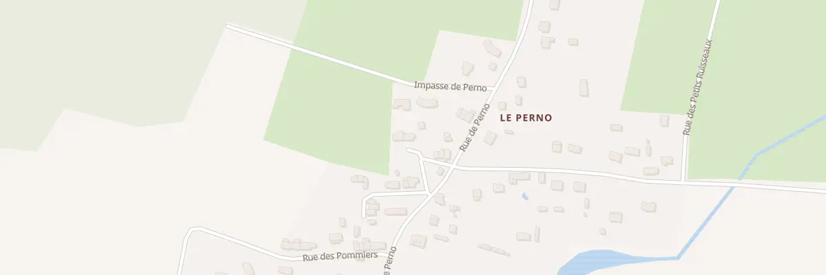 Plan du 3 Ham de Perno à Missillac