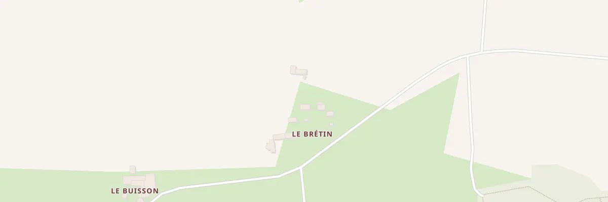 Plan du 5211 Le Bretin à Muel