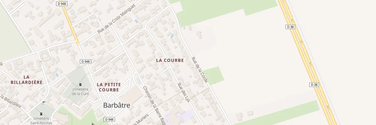 Plan du 24 Rue de la Corde à Barbâtre