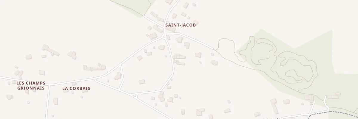 Plan du 20 Saint Jacob aux Fougerêts