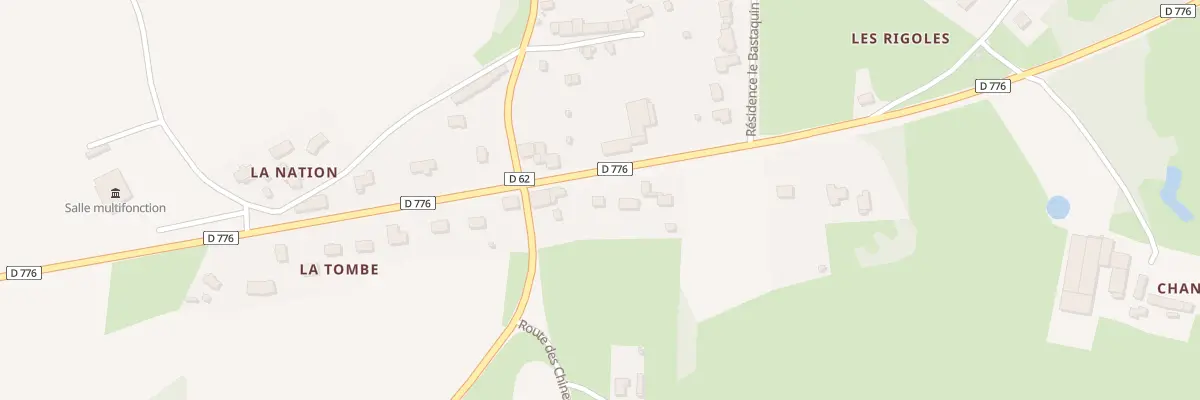 Plan du 5221 La Tombe à La Landec
