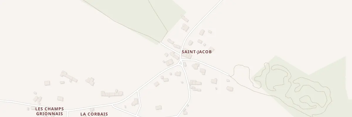 Plan du 35 Saint Jacob aux Fougerêts