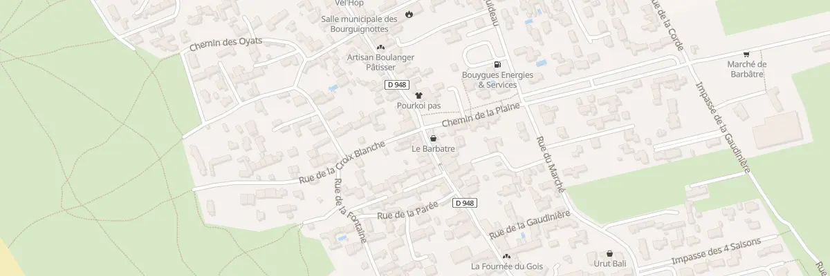Plan du 46 Rue du Centre à Barbâtre