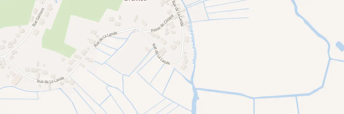 Plan du 47 Rue de la Lande à Saint-Joachim