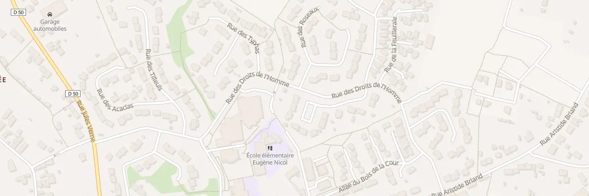 Plan du 1 Rue Jean Rostand à Saint-Malo-de-Guersac