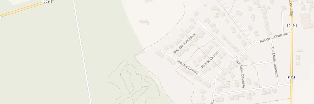 Plan du 2 Rue des Tamaris à Beignon
