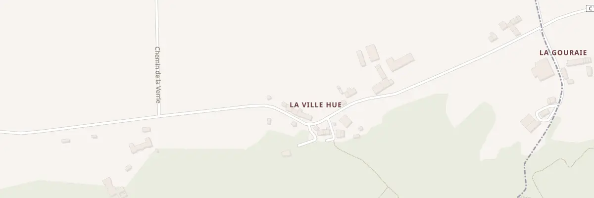 Plan du 5058 La Ville Hue à Monteneuf