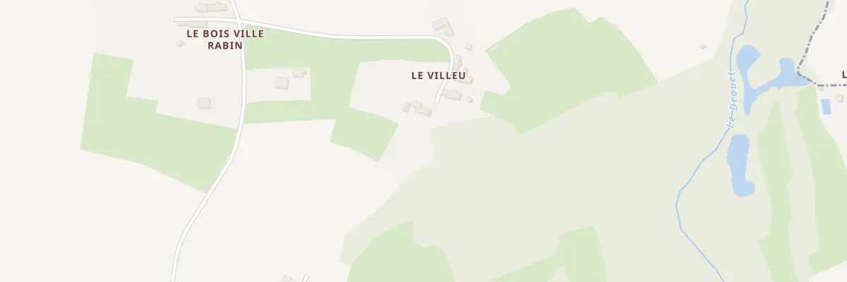 Plan du 57 Le Villeu à Créhen
